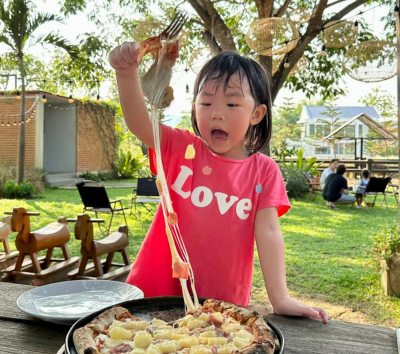 親子農場半日遊(木炭窯烤披薩DIY、西式風味餐、迷你動物園、餵食紐西蘭羊、遊樂場)→露營燒烤日落BBQ+動物連線賓果