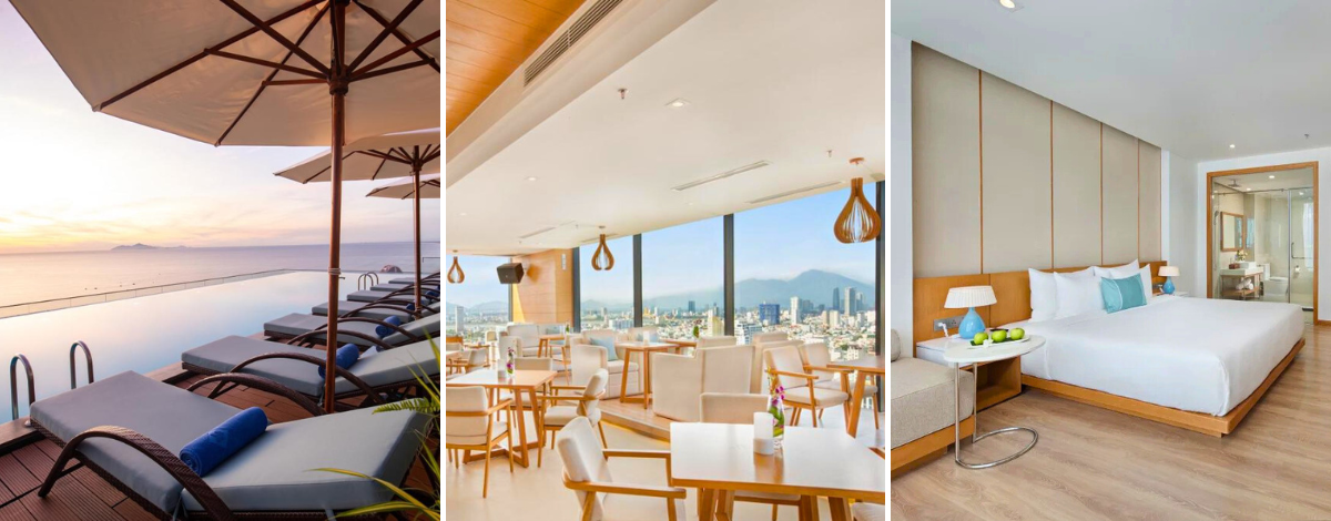 台北→峴港→飯店CHECK IN→美奚沙灘自由活動→米其林入選活海鮮餐廳→漢江步行街&龍橋夜景