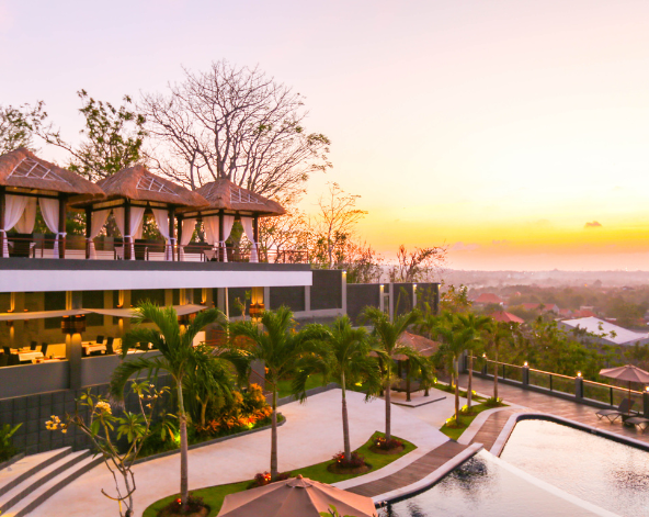 台北→峇里島→迎賓獻花→金巴蘭海灘日落(椰子水+烤玉米)→水上餐廳印尼風味餐