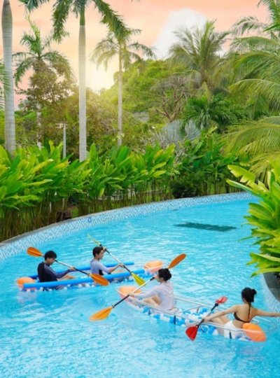 Mikazuki三日月渡假村內全日自由活動(白沙灘、日光浴、無邊際泳池、365室內水上樂園、戶外漂漂河、露天溫泉)