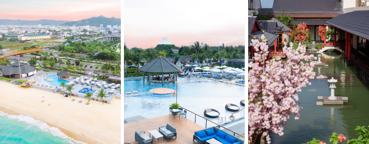 悠閒早晨時光→越式黃煎餅+春捲總匯→粉紅教堂→漢市場→峴港→台北